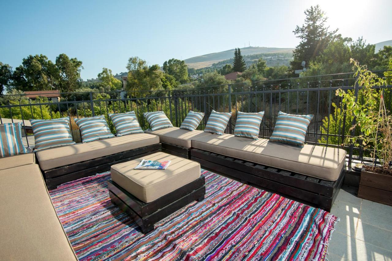 4 Elements צימר ארבעת היסודות Rosh Pinna Exterior foto
